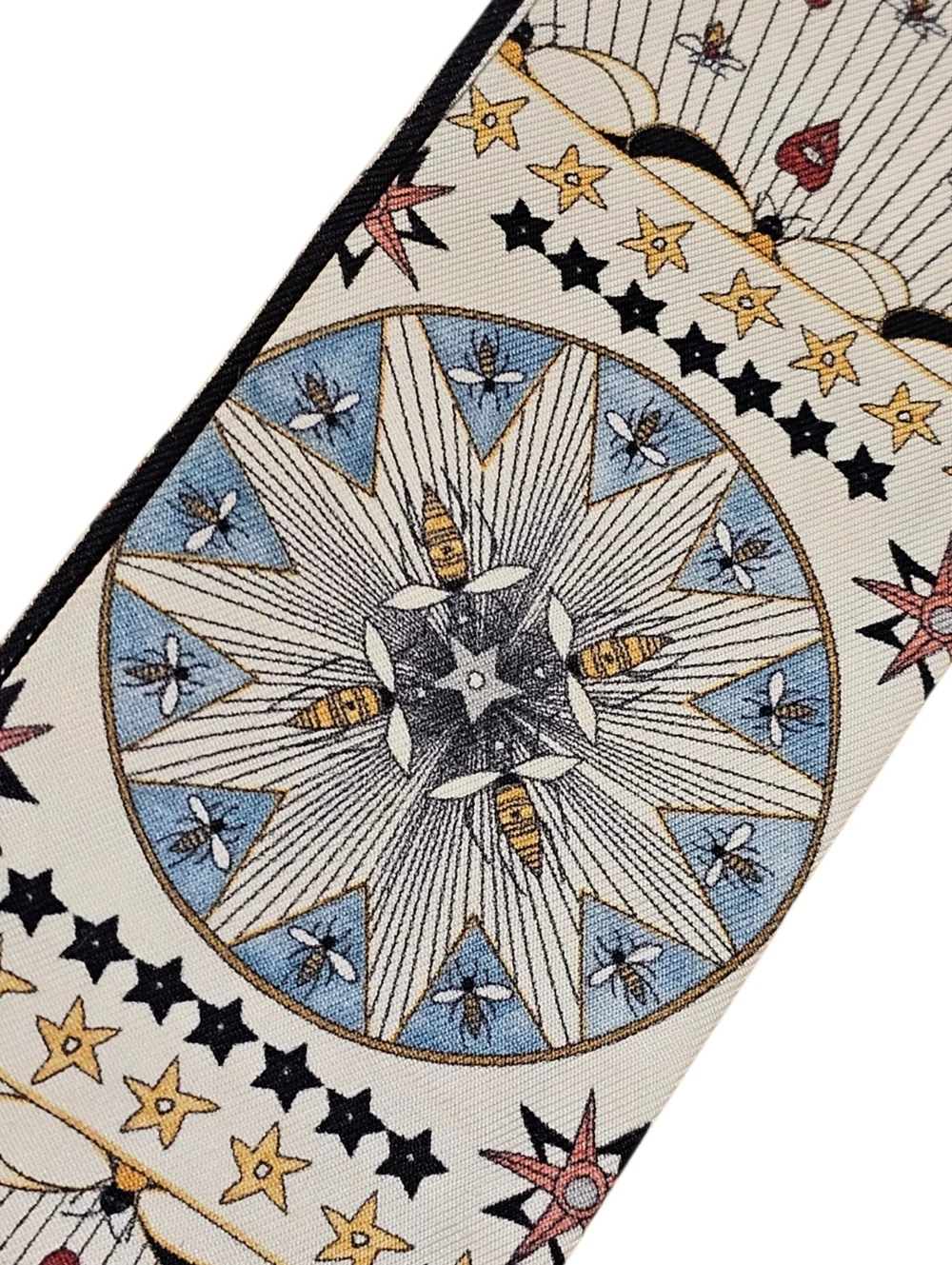 Christian Dior L'Etoile Tarot Mitzah Silk Bandeau Scarf - Picture 10 of 16